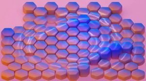 Hexagon pattern representing unified enterprise systems