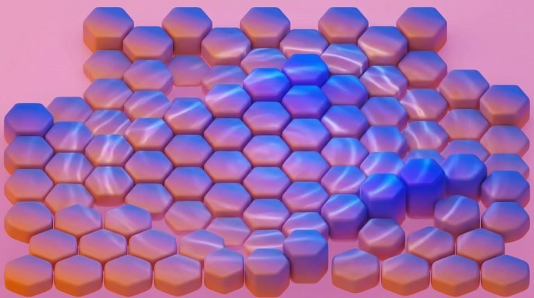 Hexagon pattern representing unified enterprise systems